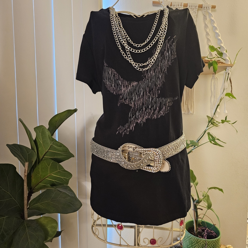 Black Harley Davidson Graphic T-Shirt